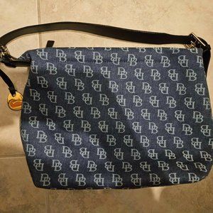 Dooney & Bourke Denim Logo Purse